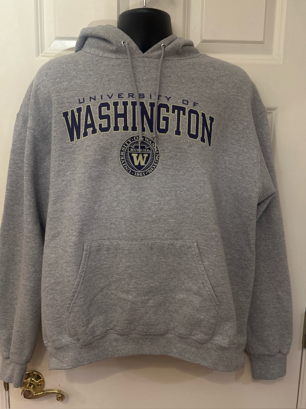 University of Washington Grey Champion Pullover Hoodie - size: XL